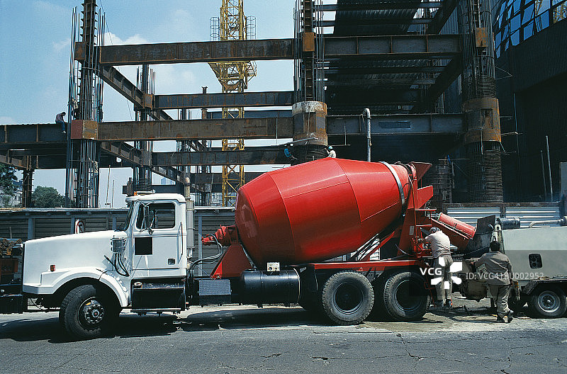 水泥搅拌机图片素材