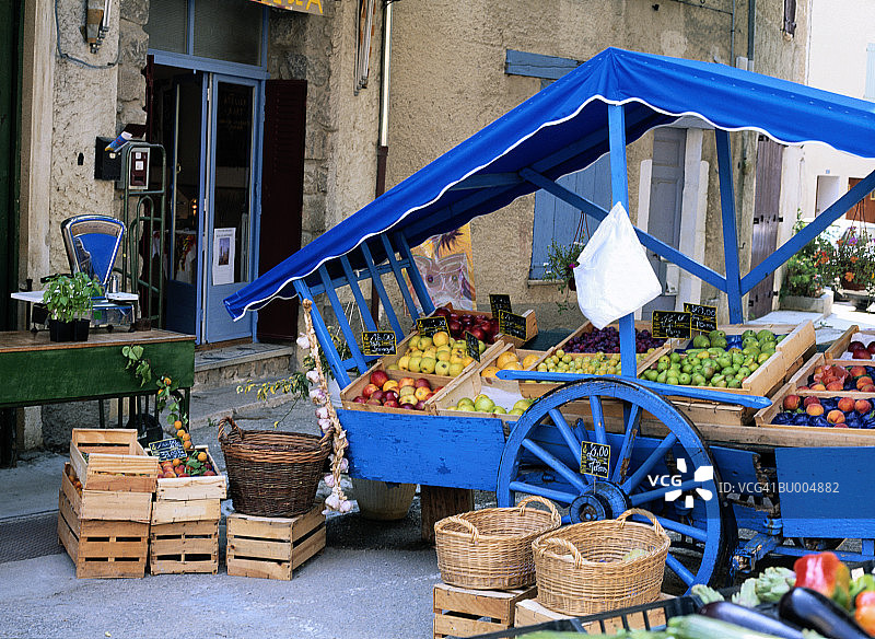 法国水果市场图片素材
