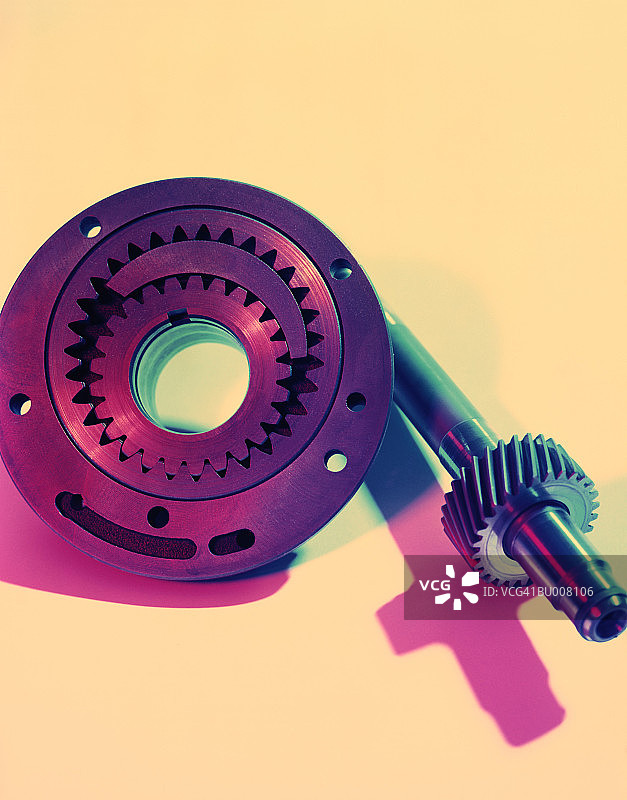 齿轮和小齿轮图片素材
