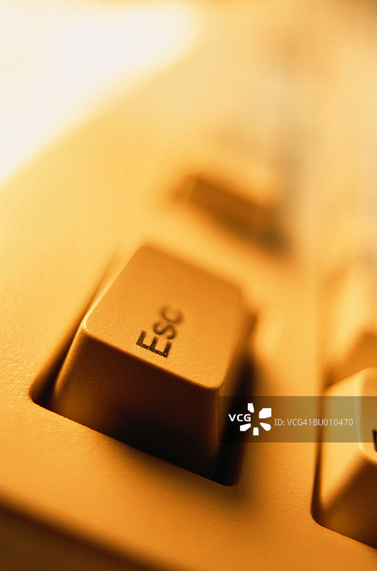 Escape键特写图片素材