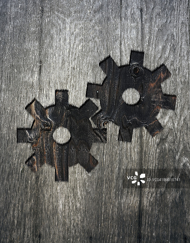 互锁齿轮图片素材