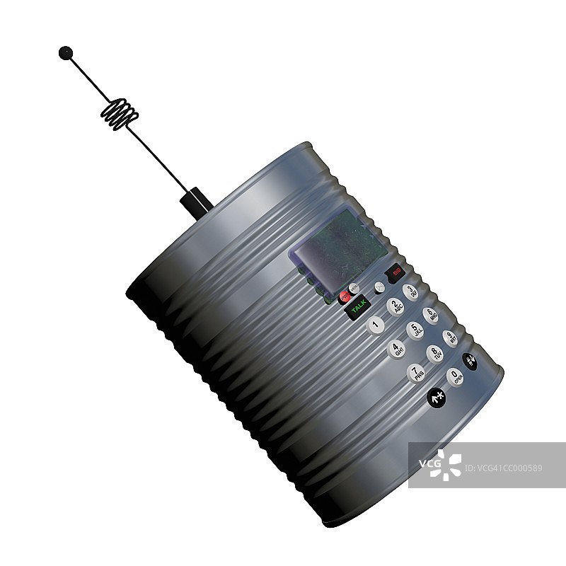 铁罐手机图片素材