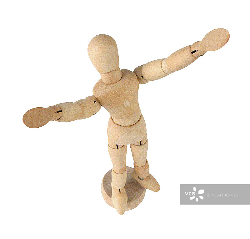 艺术家专用人体模型俯视图图片素材