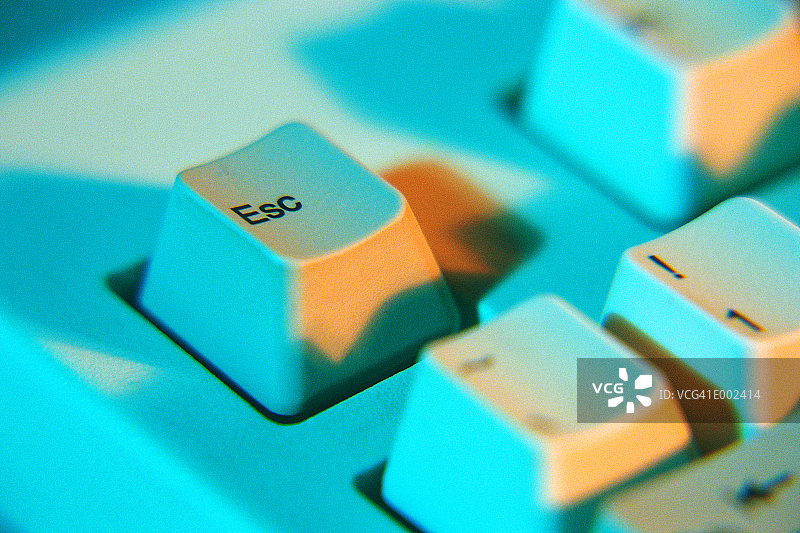 键盘上的Escape键图片素材