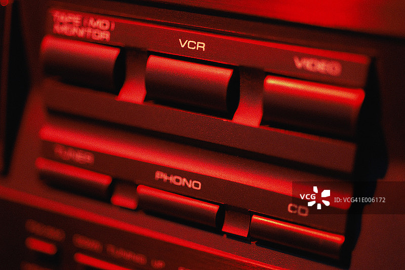 家庭娱乐系统控制面板图片素材