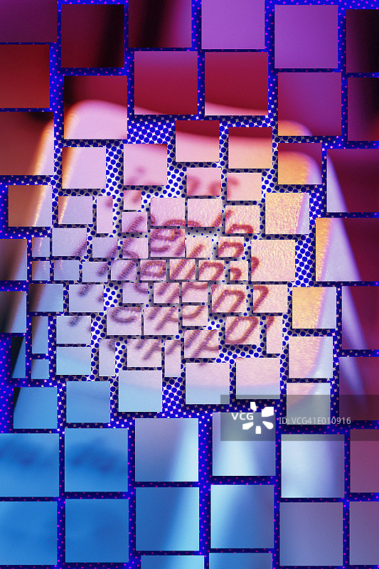 分段的帮助键特写图片素材