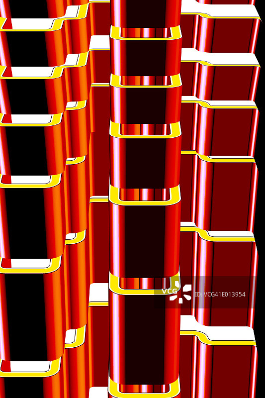 闪亮的分割塔图片素材