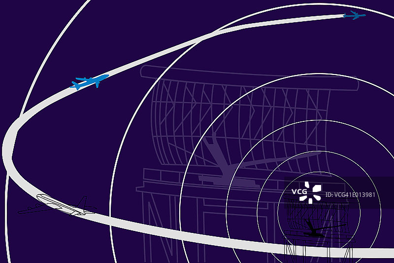 空中交通管制图片素材