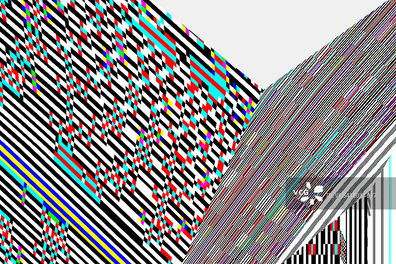 像素化抽象图案图片素材