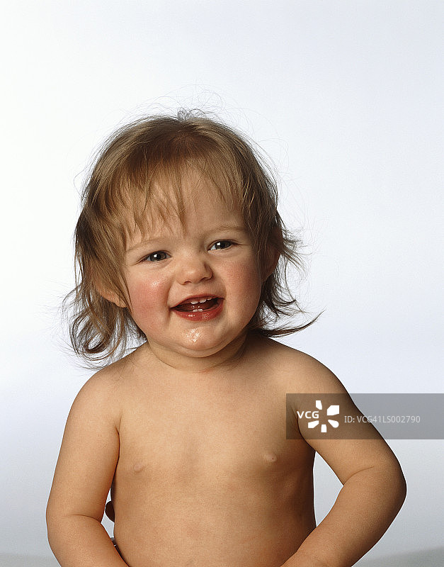 童年微笑图片素材