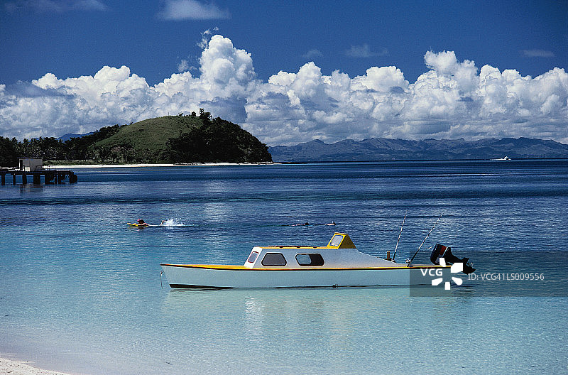 玛娜岛度假村，斐济图片素材