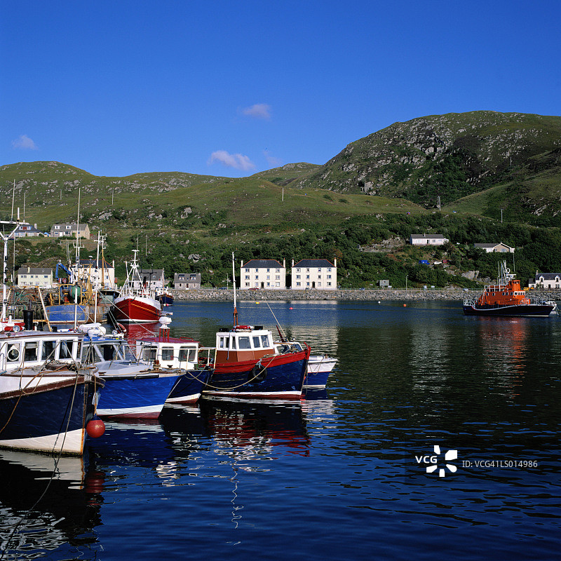 苏格兰码头图片素材