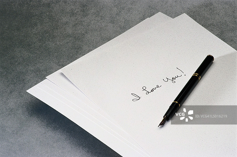 爱的便笺图片素材