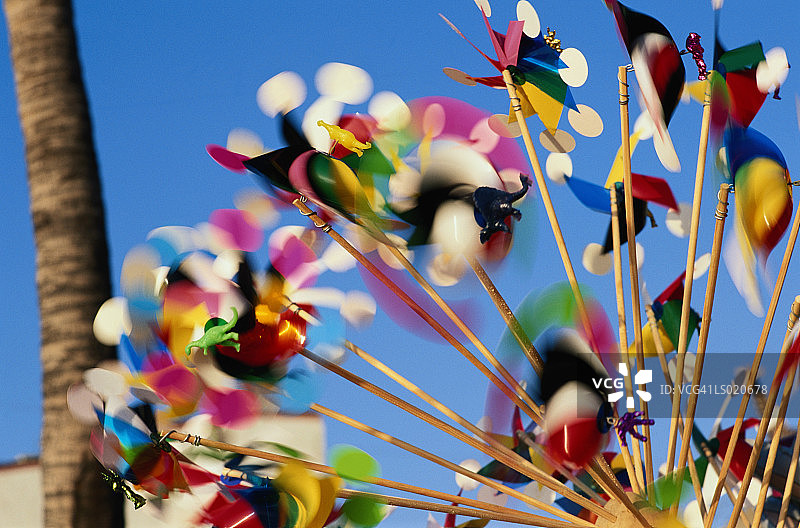 风车特写图片素材