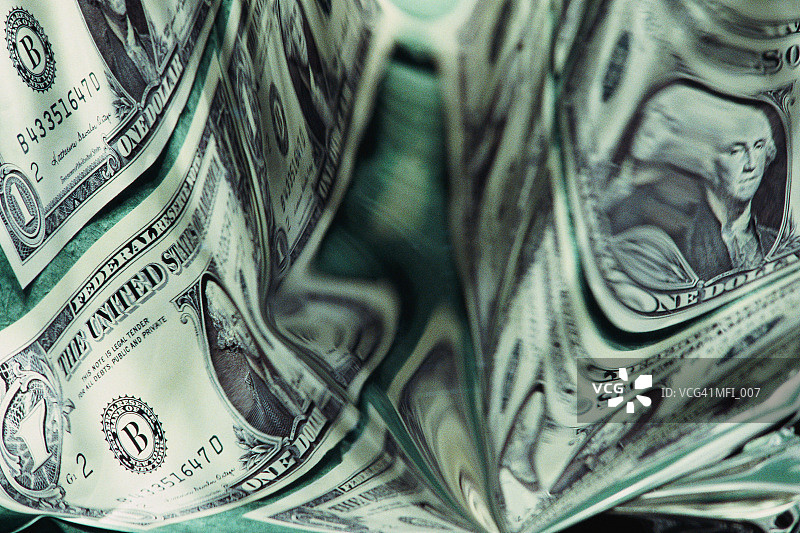 扭曲的货币图像图片素材