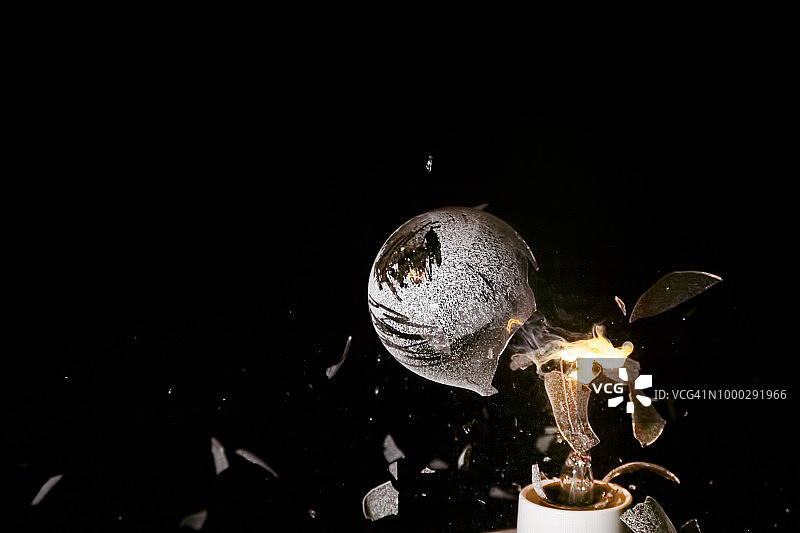 爆炸灯泡图片素材