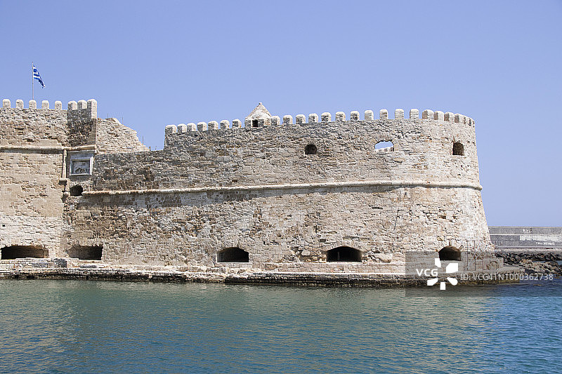 守护伊拉克利翁的威尼斯堡垒图片素材