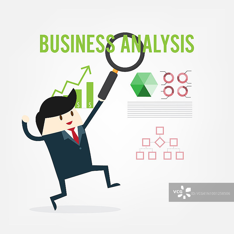 业务分析的概念图片素材