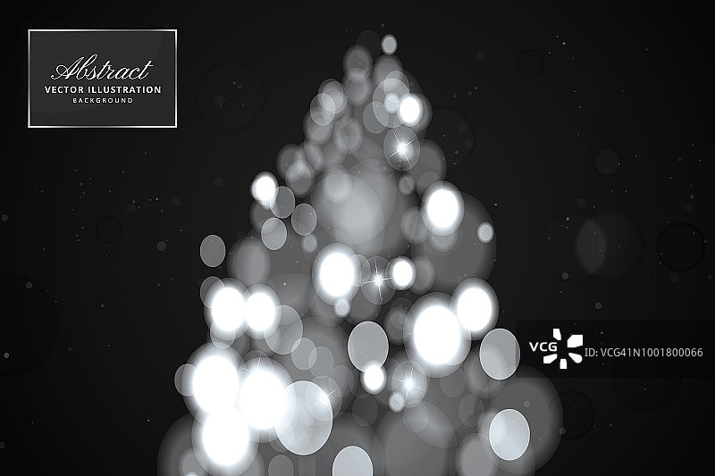 散景和模糊矢量抽象背景图片素材