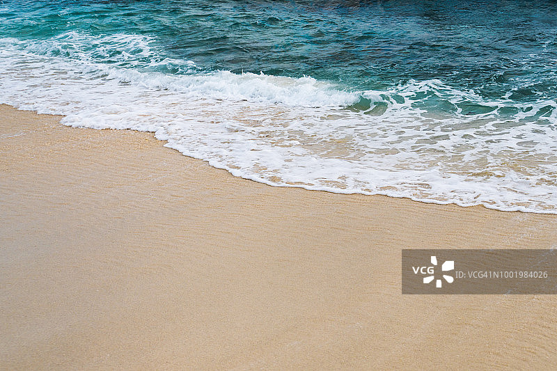 海滩俯视图图片素材