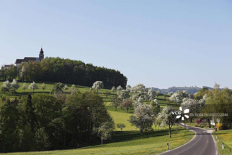 圣法伊特，位于奥地利下奥地利州图片素材