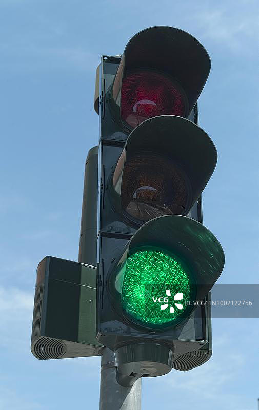 交通灯，绿色图片素材