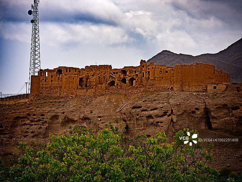 伊朗阿比扬奈村图片素材