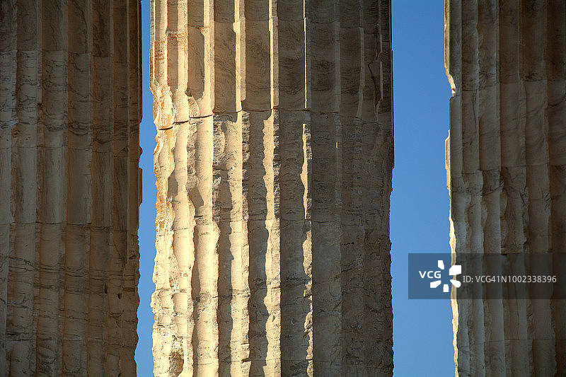 雅典奥林匹亚宙斯神庙图片素材