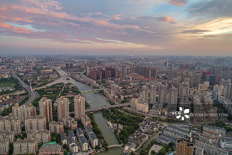 无锡市的早晨图片素材