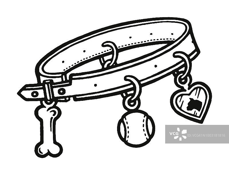 狗项圈图片素材