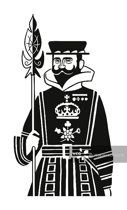 英国皇家卫队侍卫图片素材