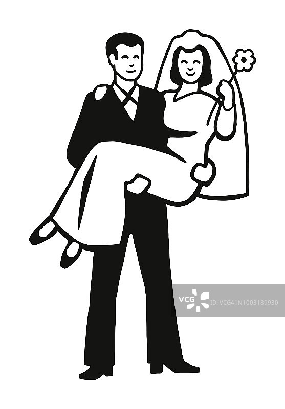 婚礼的夫妇图片素材