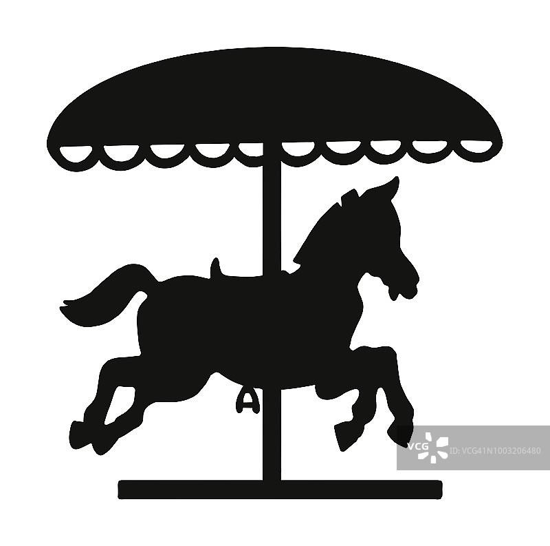 旋转木马图片素材