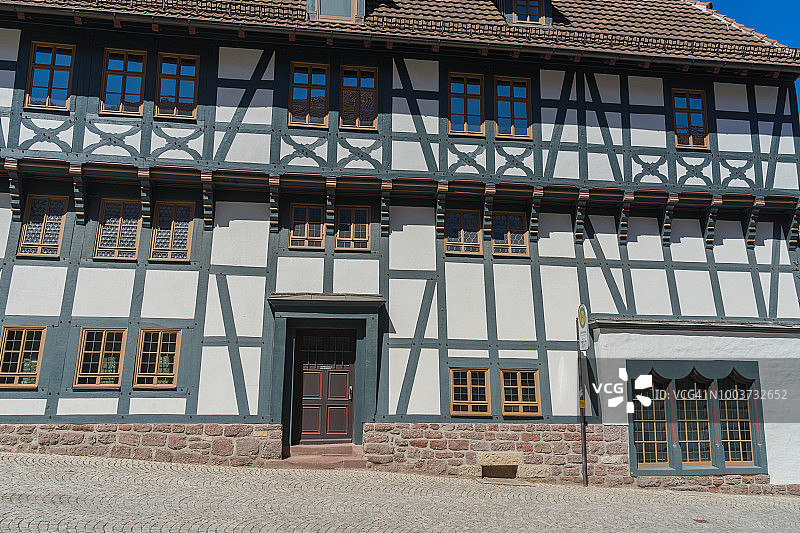 德国艾森纳赫的路德之家图片素材
