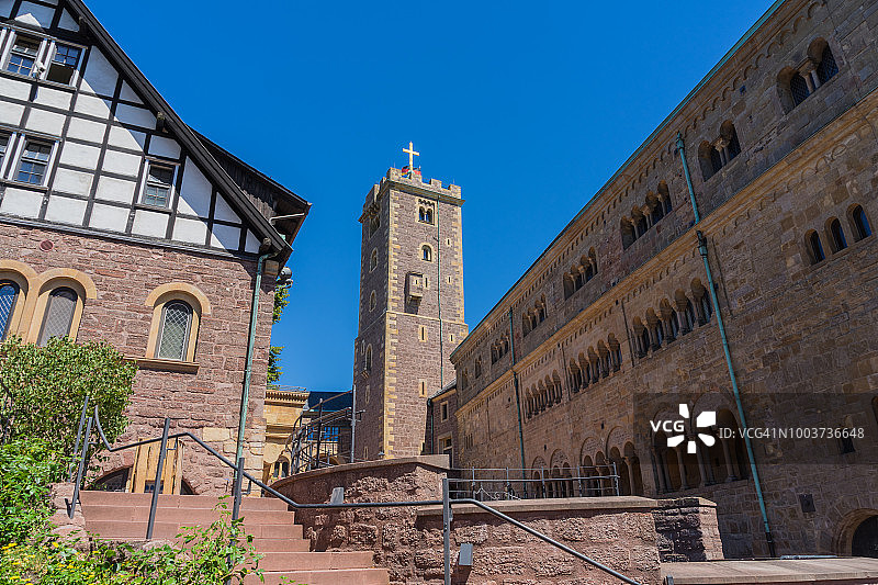 蓄水池和主塔 - 瓦特堡，爱森纳赫图片素材