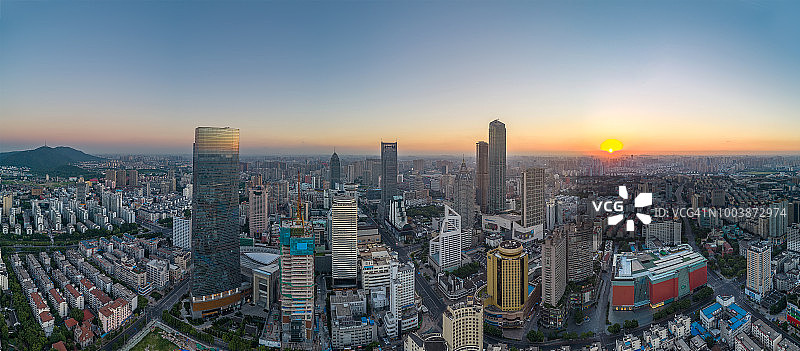 无锡市的早晨图片素材