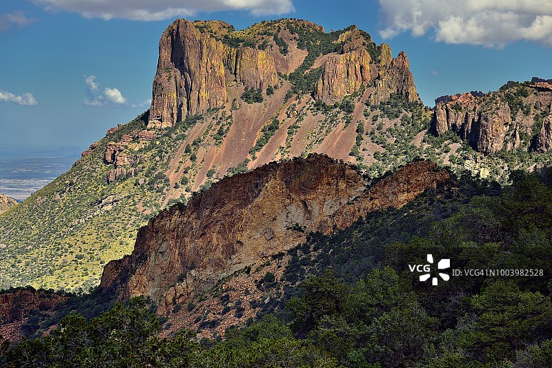 再次见到卡萨格兰德峰真好！图片素材