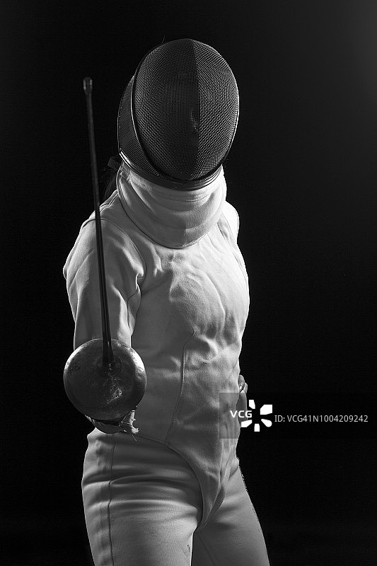 击剑运动员图片素材