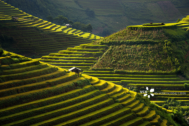 越南木江界梯田风光图片素材