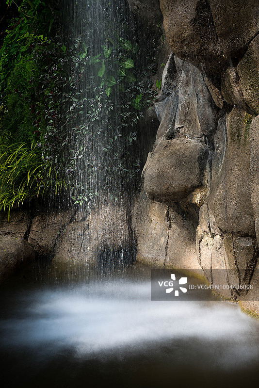 小瀑布图片素材