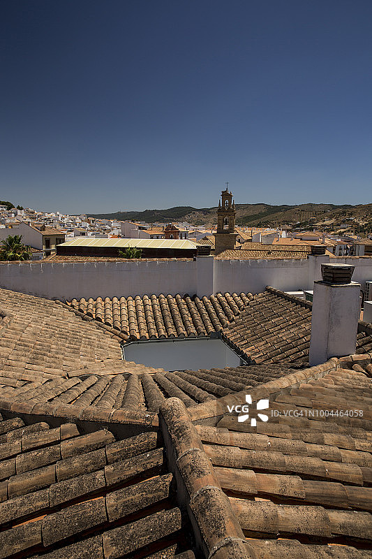 安特克拉古镇鸟瞰图片素材