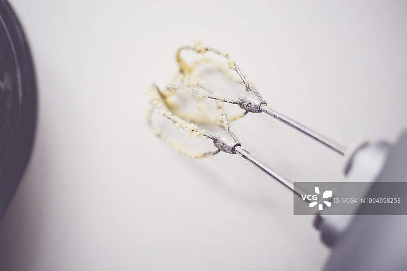 搅拌器/电动搅拌器的俯视图图片素材