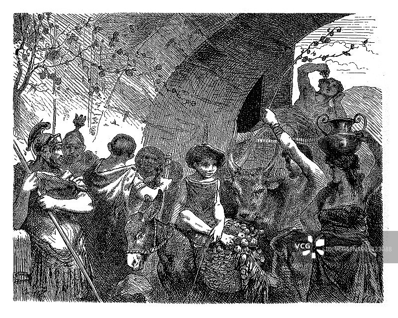 罗马市场图片素材