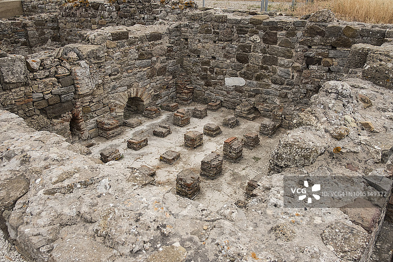 拜洛克劳迪亚罗马遗址图片素材