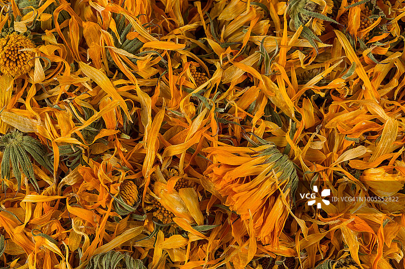 金盏花茶饮图片素材