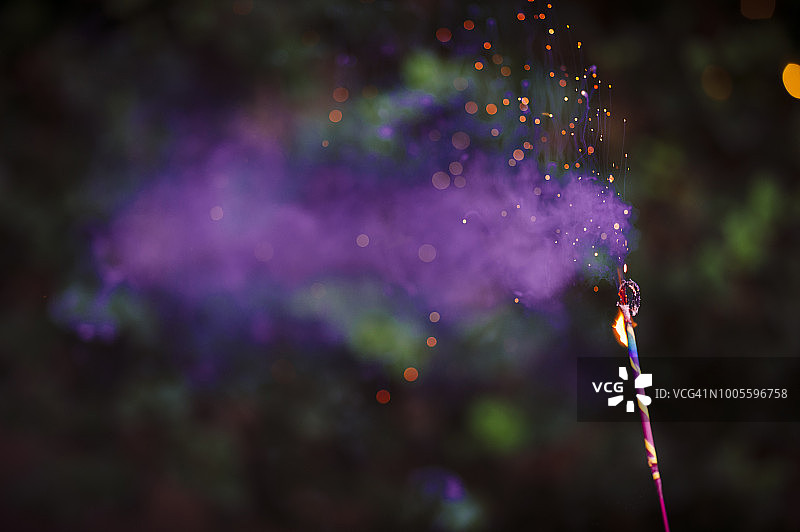 7月4日庆祝活动与烟花图片素材