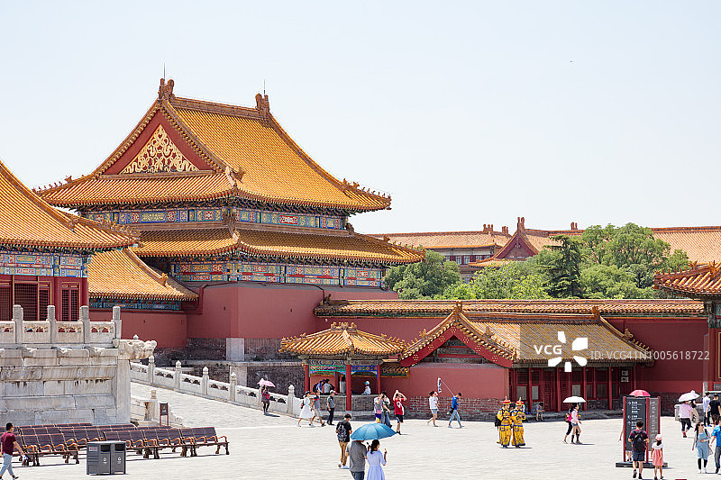 中国北京故宫保和殿图片素材