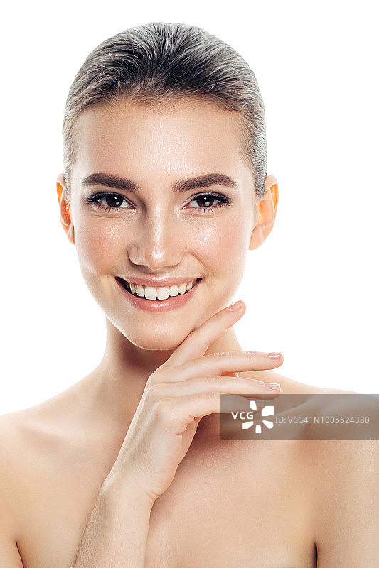 漂亮的女人肖像图片素材