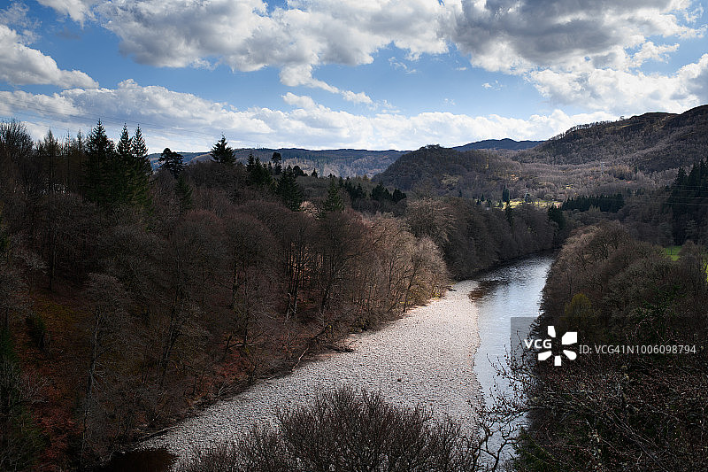 苏格兰加里河图片素材
