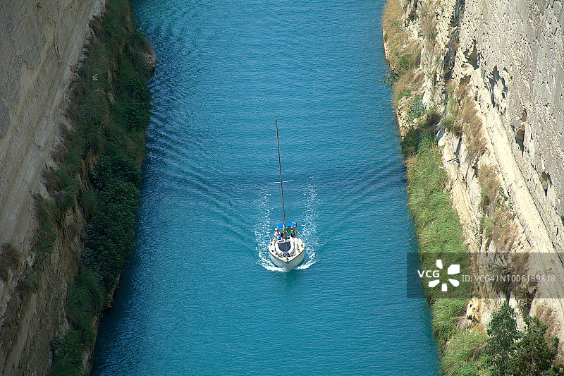 科林斯运河图片素材